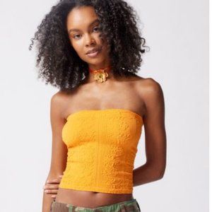 Out From Under Tapestry Seamless Tube Top - M/L